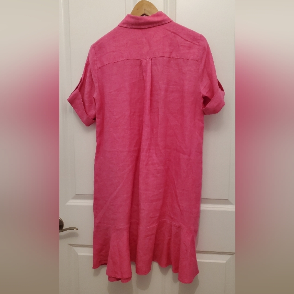 J. McLaughlin Wellesley Dress, Persian Pink, Size Small - Picture 5 of 8